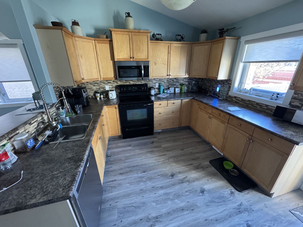 Kitchen build progress 1