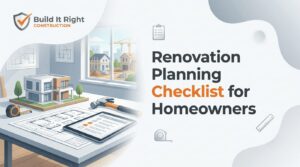 Renovation Planning Checklist for Homeowners