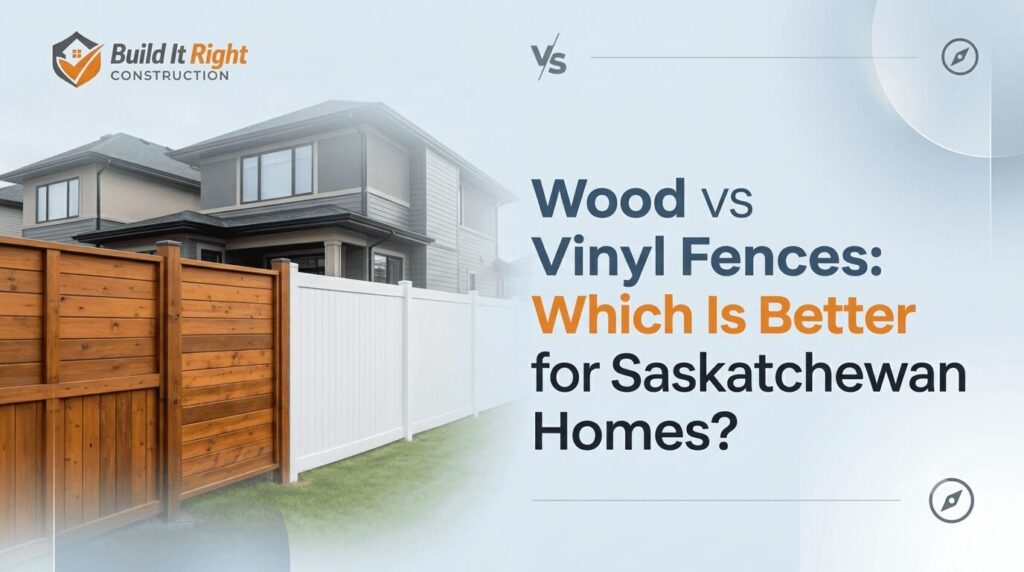 Wood vs Vinyl Fences: Which Is Better for Saskatchewan Homes?